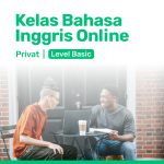 Kelas Bahasa Inggris Online Privat Level Basic
