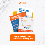 PAKET TOEFL ITP + PREPARATION REGULER