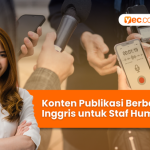 Konten Publikasi Berbahasa Inggris Untuk Staf Humas